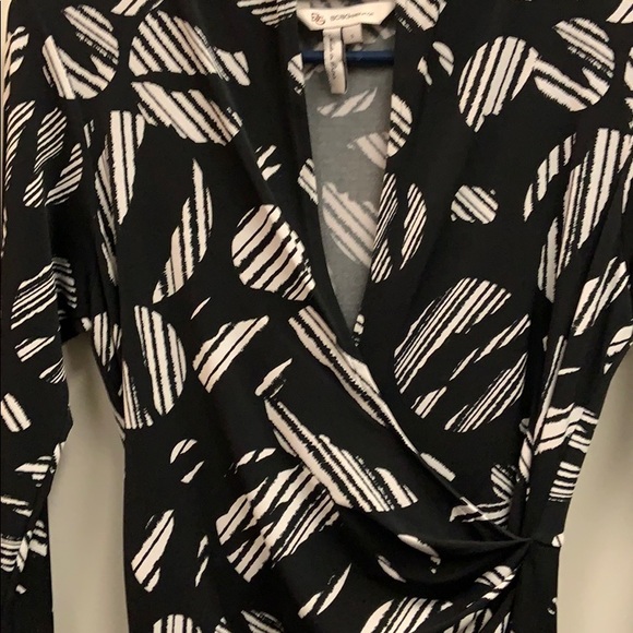 BCBGeneration Black and white patterned dress - Picture 3 of 4
